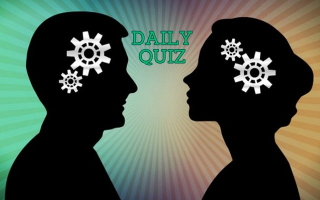 Daily quiz -  In this quiz if you give the correct answer to at least 5 questions, share it
