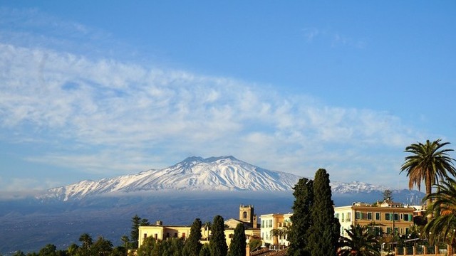 Mount Etna is on which island?