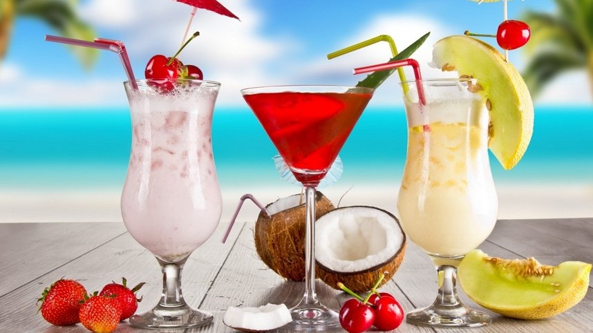 What is the basis for a pina colada?