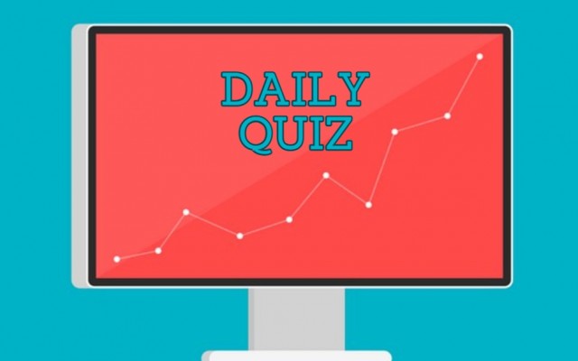Daily Quiz: Answer most of the questions right  and get the most points