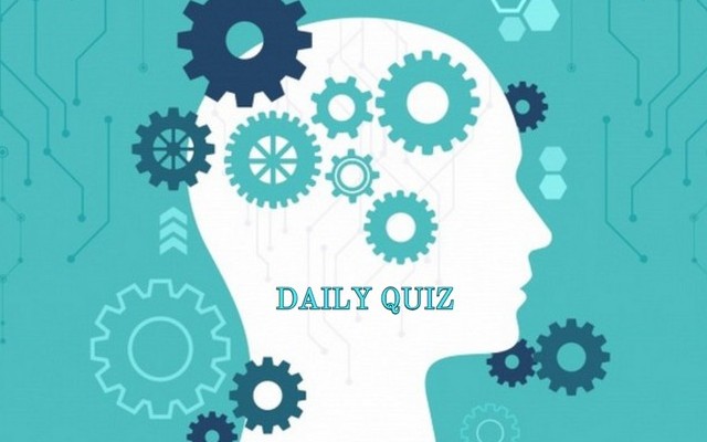 Daily Quiz: Get 80% of the questions correct to get the most points