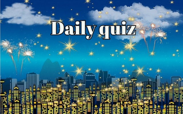 Daily Quiz: For 6 out of 8 questions - only the smartest can answer correctly