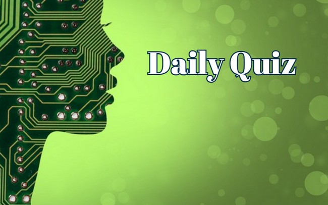 Daily Quiz: Ace the quiz by answering 5 out of 8 questions correctly