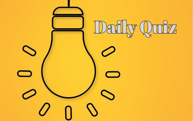 Daily Quiz: Answer most of the questions right and get the most points