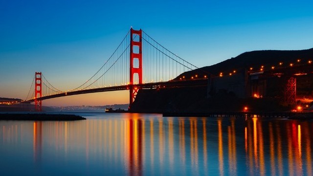 In which city is the Golden Gate?