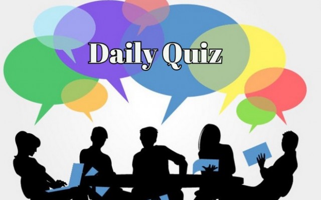 Daily Quiz - I'm challenging you to a general knowledge quiz. Are you up for it?