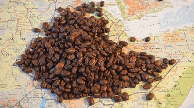 Where does coffee originally come from?