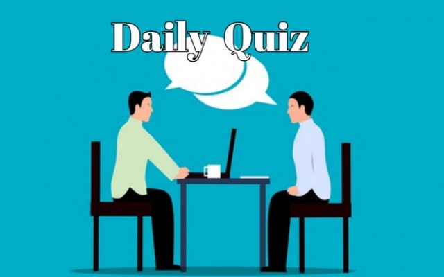 Daily quiz - Can you answer general knowledge quiz? - Give it a try