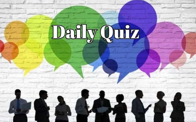 Daily Quiz - If you can answer 6 out of 8 questions on this quiz you are really smart