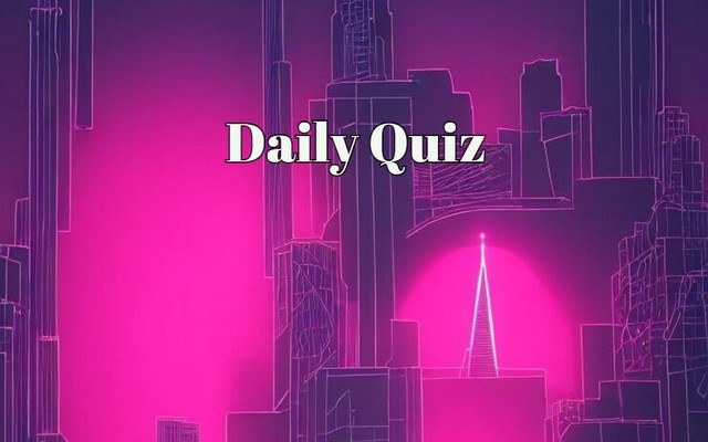 Only a True Genius Can Answer All These Daily Questions Correctly - Daily Quiz