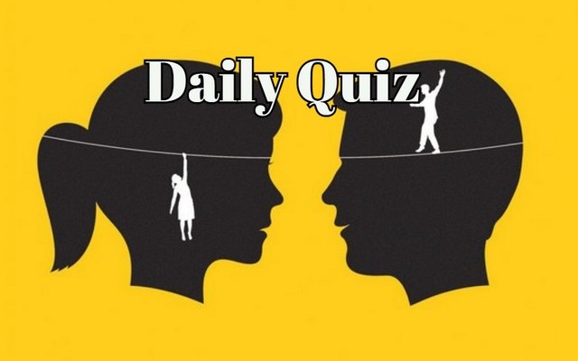 Take a break and put your brain to the test! Ready to challenge? - DAILY QUIZ