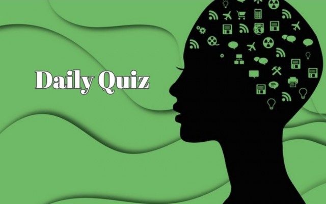 Daily Quiz - Challenge your intellect and sharpen your wit with this quiz
