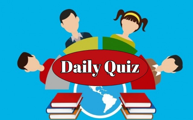 Daily quiz - If you get 70% of the questions right, you're practically a genius