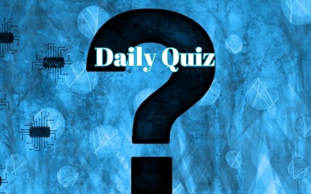 Daily Quiz - Fifty out of 100 people can score at least 6 points on this quiz
