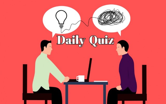 Daily Quiz - Think You're Smart? This Daily Quiz Will Test Your Knowledge