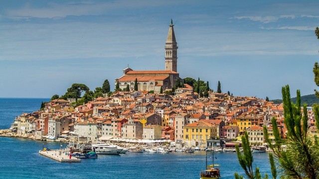 Which country is on the Adriatic coast?