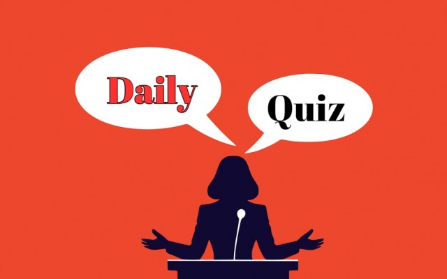 Daily quiz: Test your general knowledge in this quiz