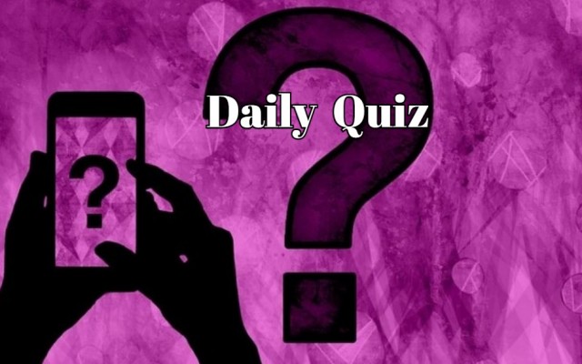 Take a break and test your brain! Are you ready to challenge? - Daily Quiz
