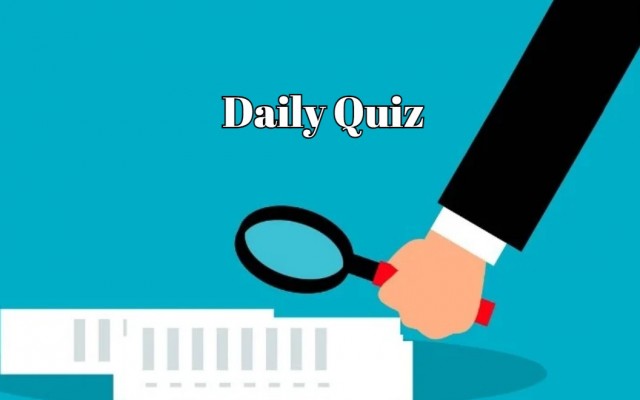 Daily quiz - If you can get a perfect score on this quiz, you're a real genius