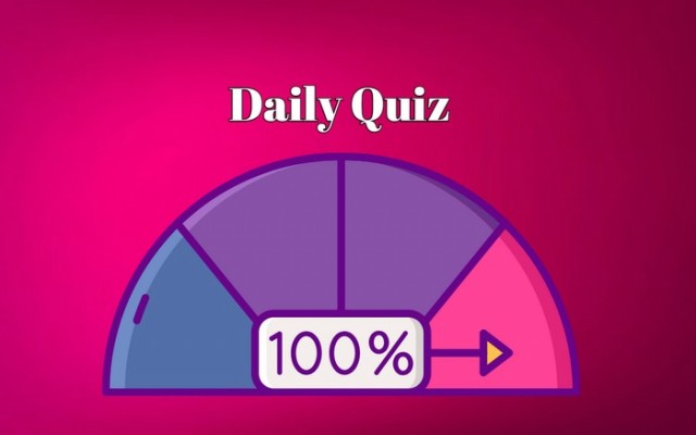 Daily Quiz - Test Your Skills! Take this daily quiz and keep your mind sharp