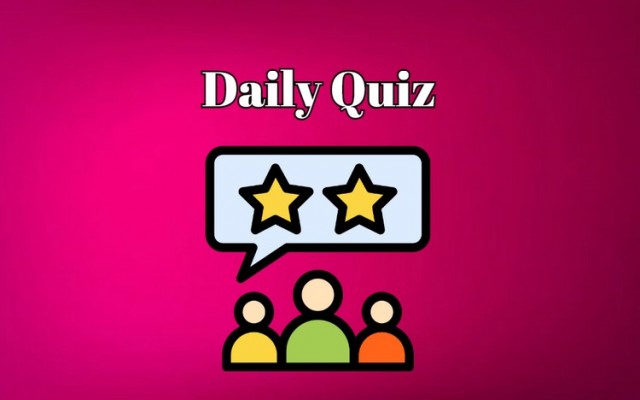Daily quiz: Only 1 in 50 People Can Get 5/8 On This Quiz