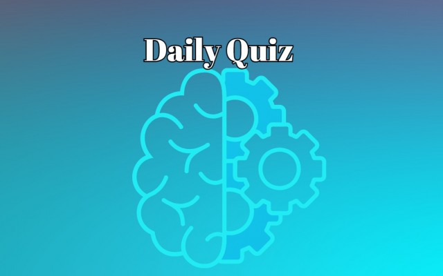 Daily Quiz: 8 out of 8 questions - Only the bravest will dare to take the challenge!