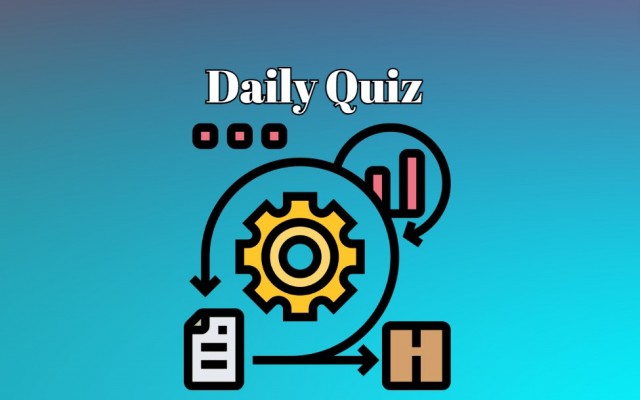 Daily Quiz - Only A True Genius Can Get a 8/8 On This Daily Quiz