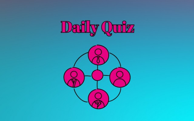 DAILY QUIZ - This quiz is a challenge, only a genius can get 6/8