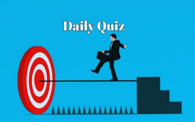 Daily quiz: If you get over 70% in this quiz, you are very intelligent!