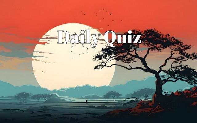 Daily brain training quiz, not just for professionals - DAILY QUIZ