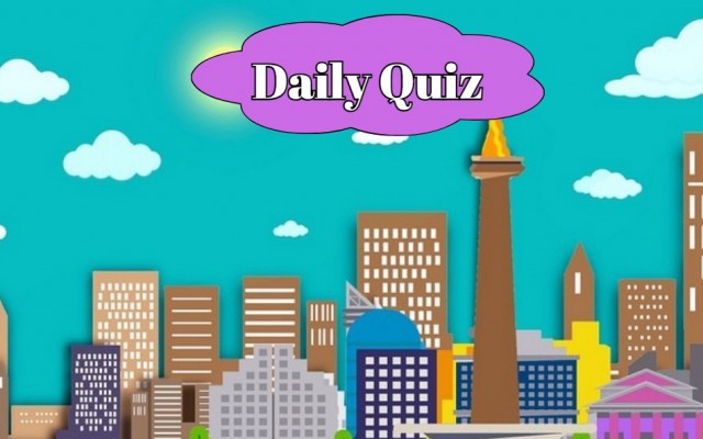 Daily Quiz - Test your brain and enjoy this quiz and