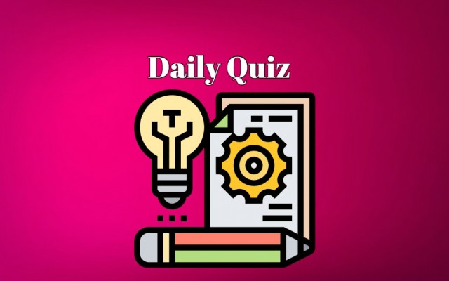 Daily quiz - How many points can you get in this quiz? You can find out if you play!