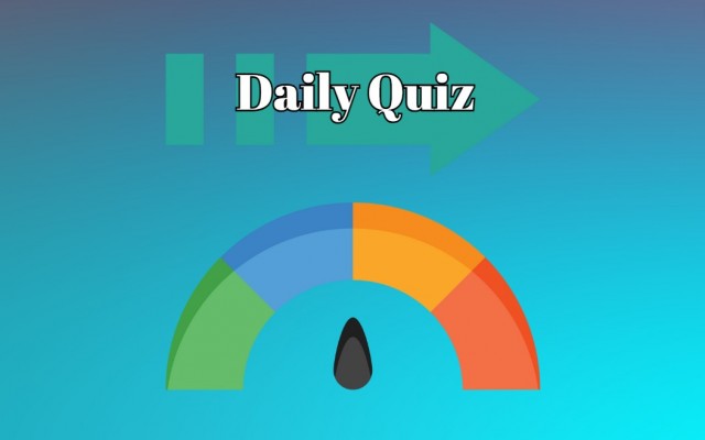 Do you give at least five correct answers out of 8? Of course! - Daily quiz