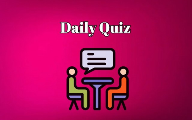 Daily Quiz - This quiz is so hard that only the really smart get at least 6 points