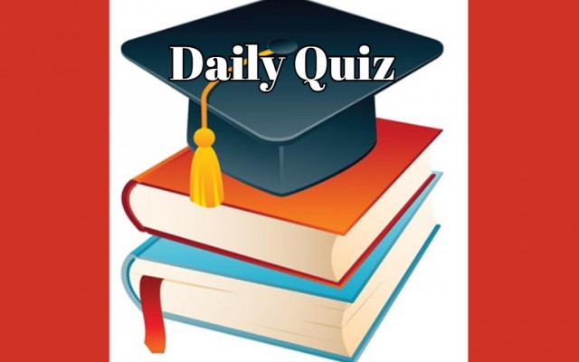 Daily Quiz - Here are eight quiz question to get your brain moving