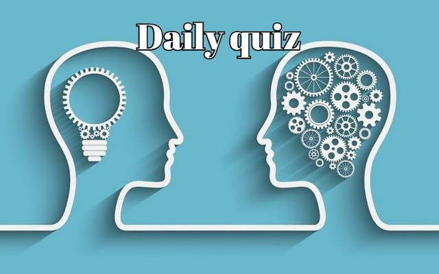 Daily Quiz: Answer these 8 questions and prove your knowledge. Challenge Accepted!