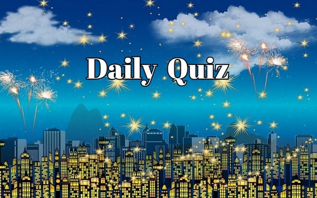 Only a true genius can get an 8/10 on this daily quiz - New Daily Quiz