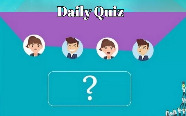 Daily quiz - Up to 140 IQ for someone who scores at least 6 on this quiz