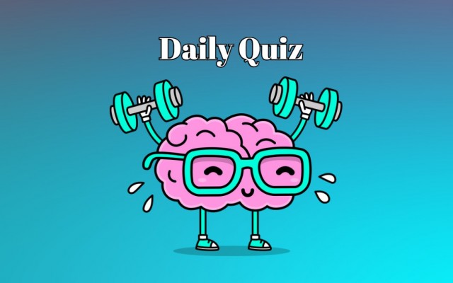 Daily quiz: Only 1 in 50 people can get 6/8 on this quiz