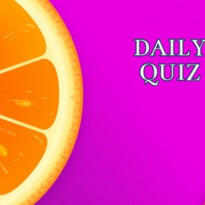 daily quiz