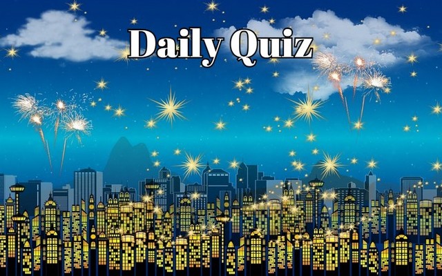 Daily Quiz - Only 1 in 50 people Can Get These Questions Right
