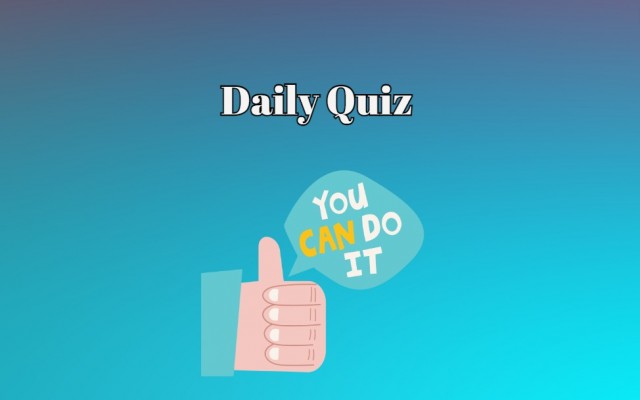Can You Beat the Average? Get 80% to Prove You're Above the Rest!- Daily quiz