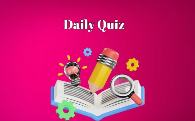 Daily Quiz: Only 30% of People Can Score 8/8 On This Daily Quiz